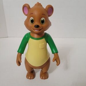 Just Play Disney Goldie and BEAR Poseable Plastic 7.5" Toy Figure Figurine Doll